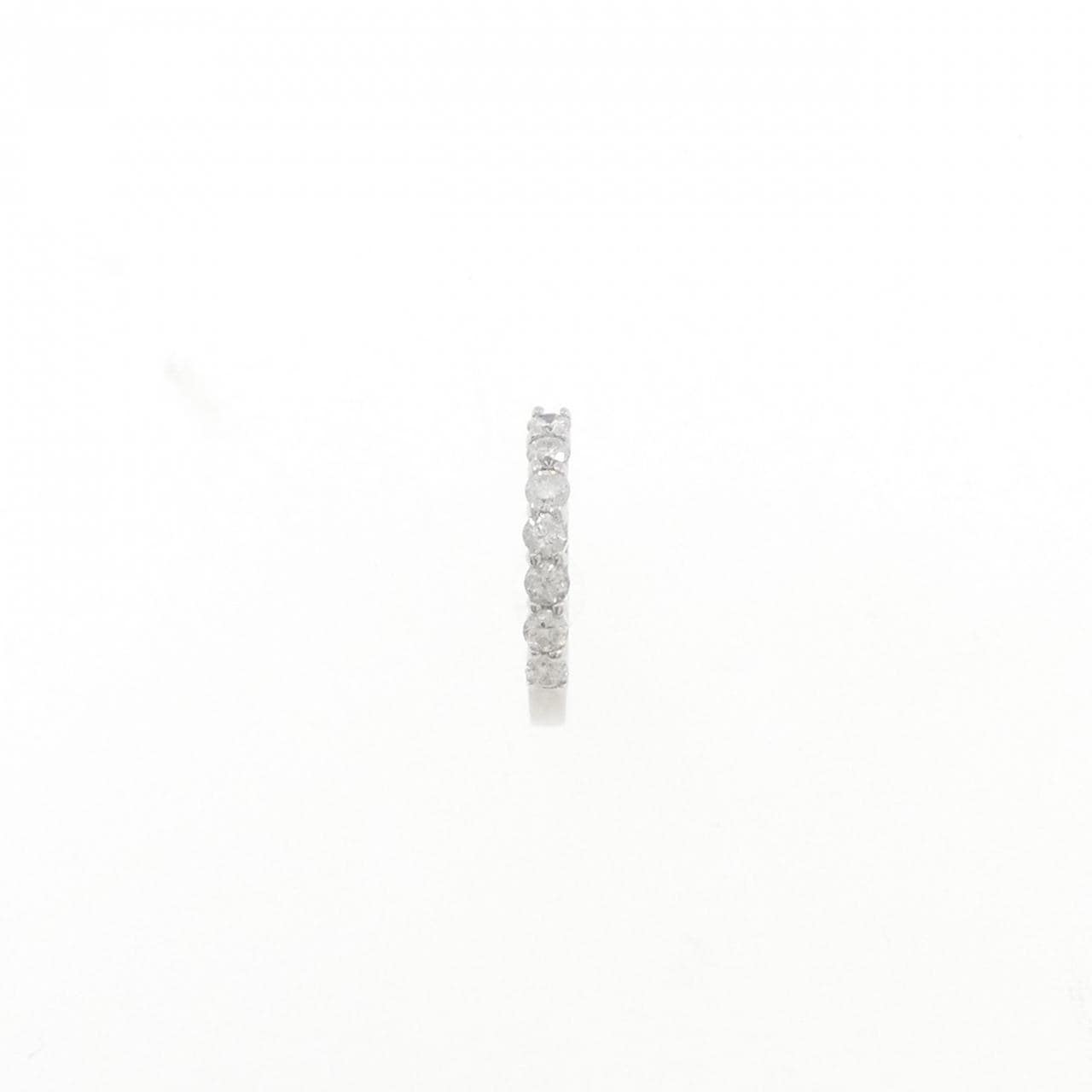 K18WG ダイヤモンド ピアス 0.175CT 片耳