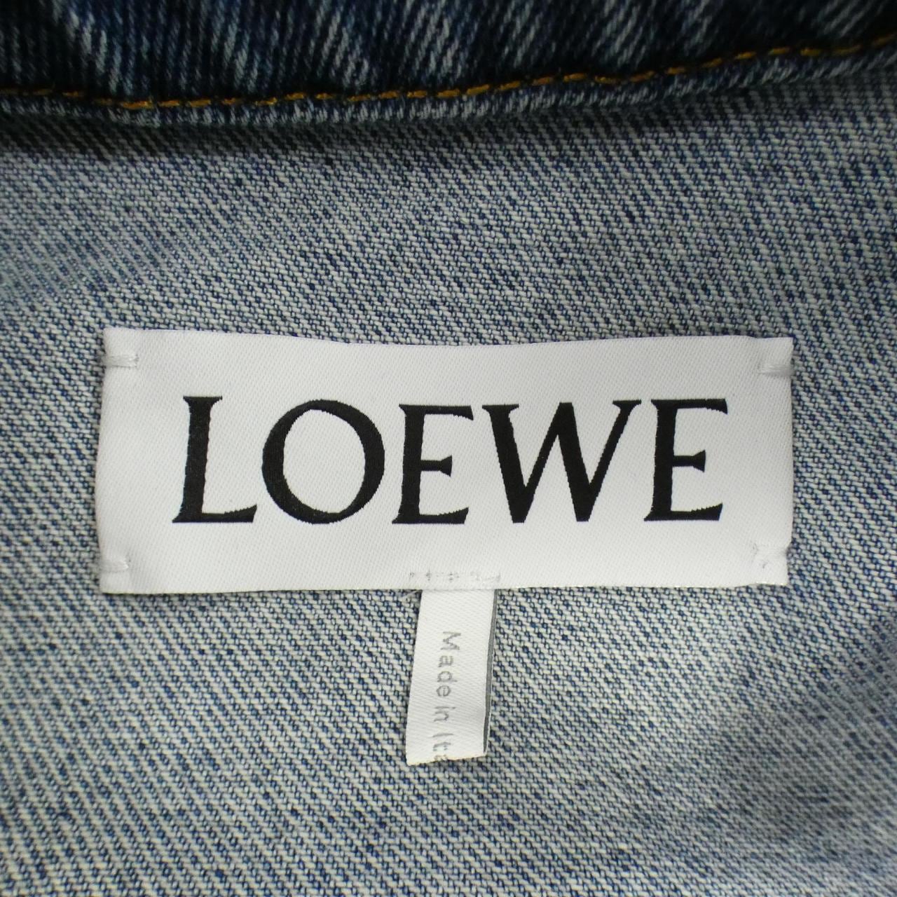 ロエベ LOEWE アナグラムジャケット ANAGRAM S359Y50X23 デニムジャケット