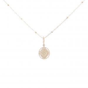 アガット ダイヤモンド ネックレス 0.01CT