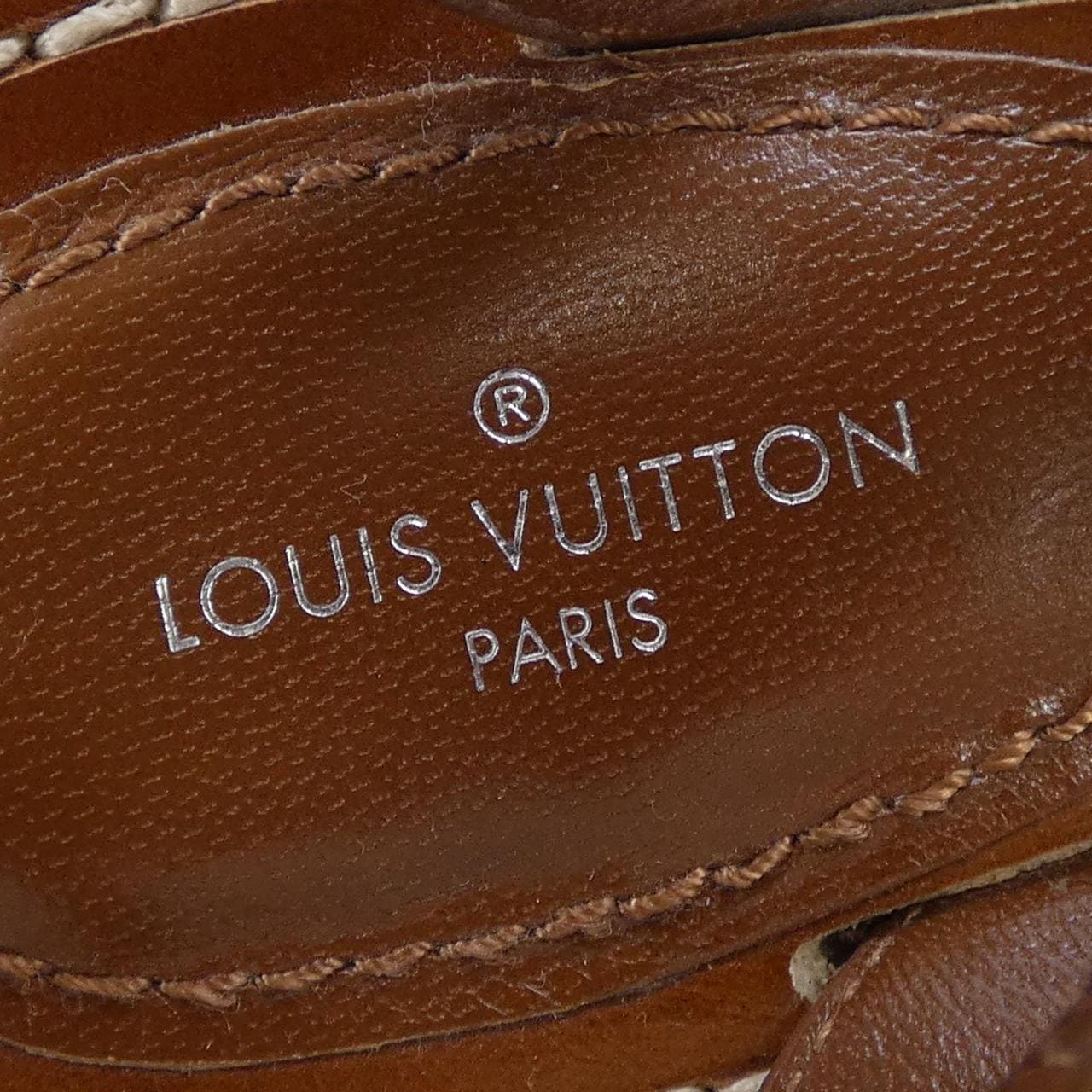 ルイヴィトン LOUIS VUITTON LVイニシャル ファロライン サンダル