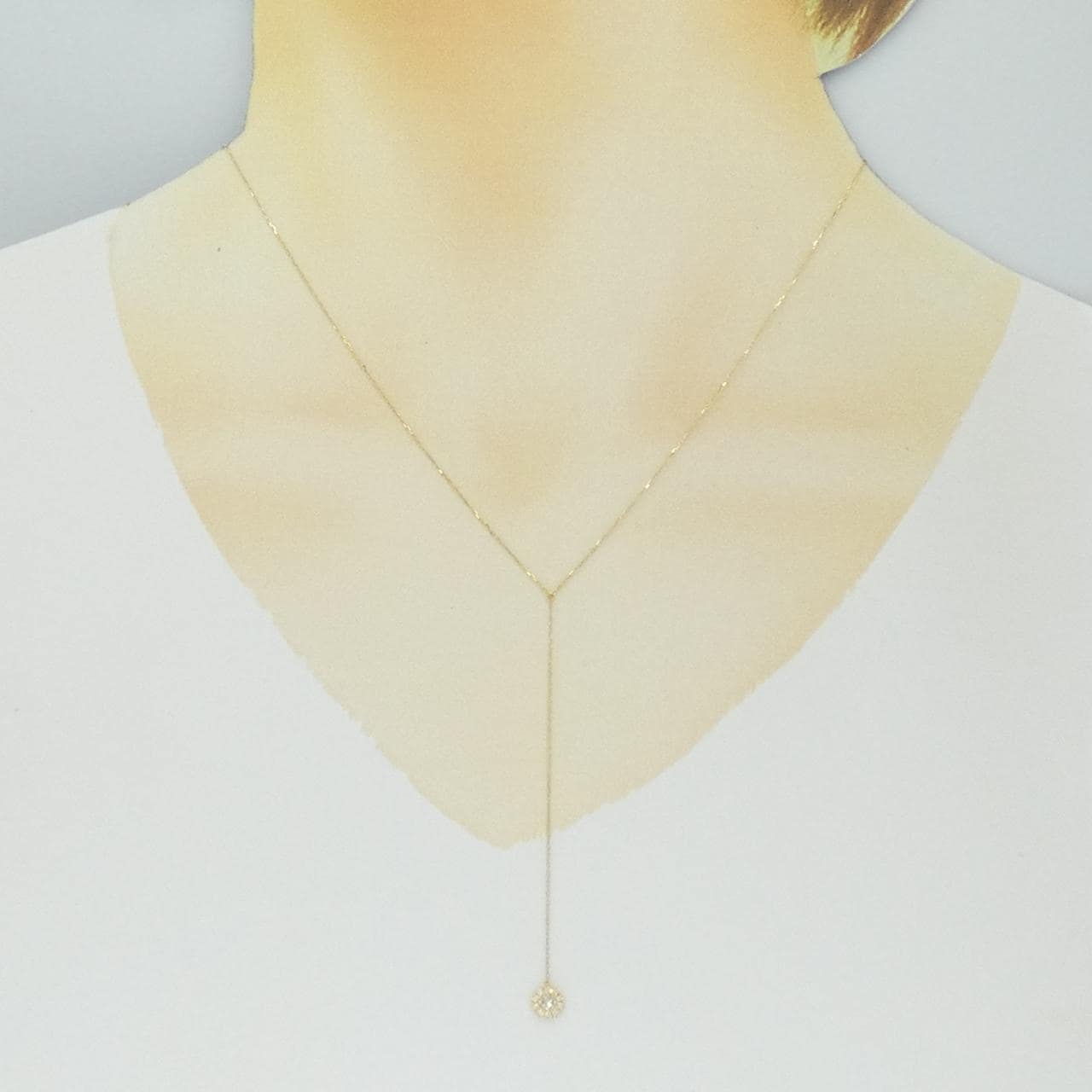 AHKAH Floralia Necklace 0.08CT