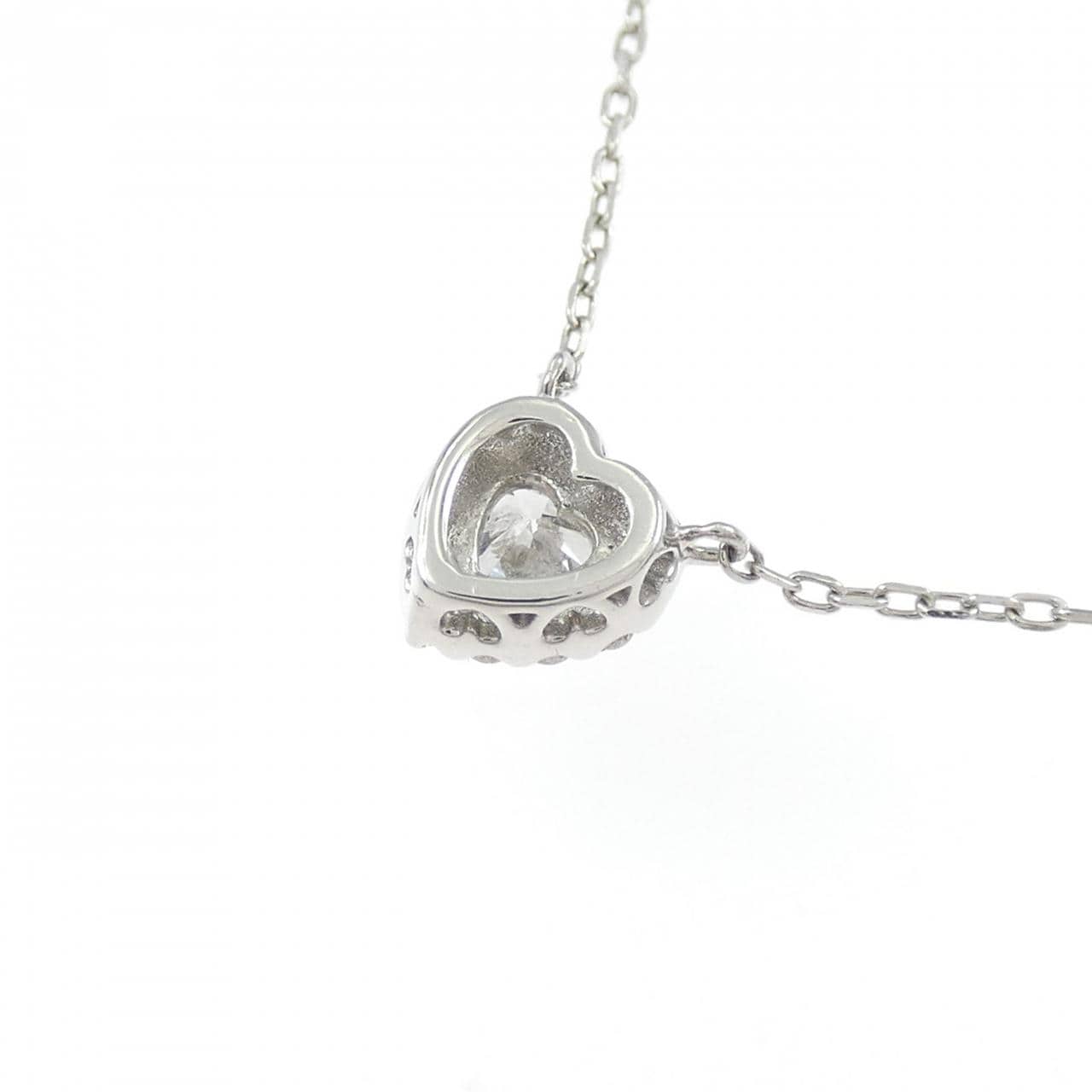 PT900/PT850 Heart Diamond Necklace 0.14CT