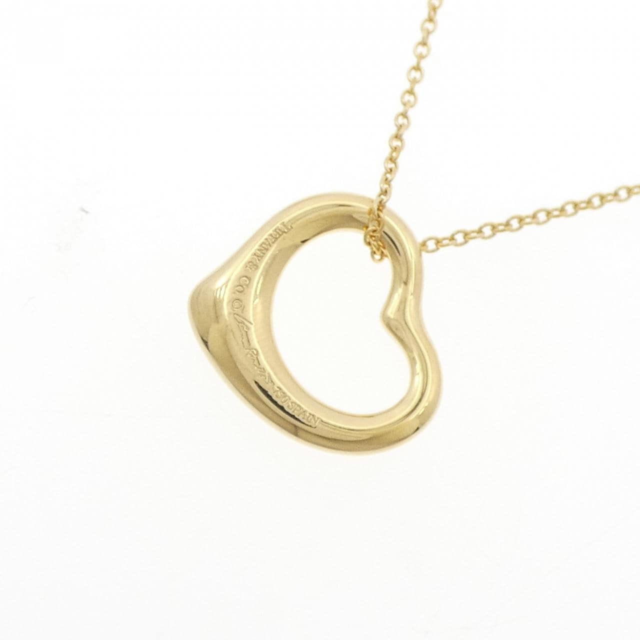 ティファニー オープンハート ネックレス