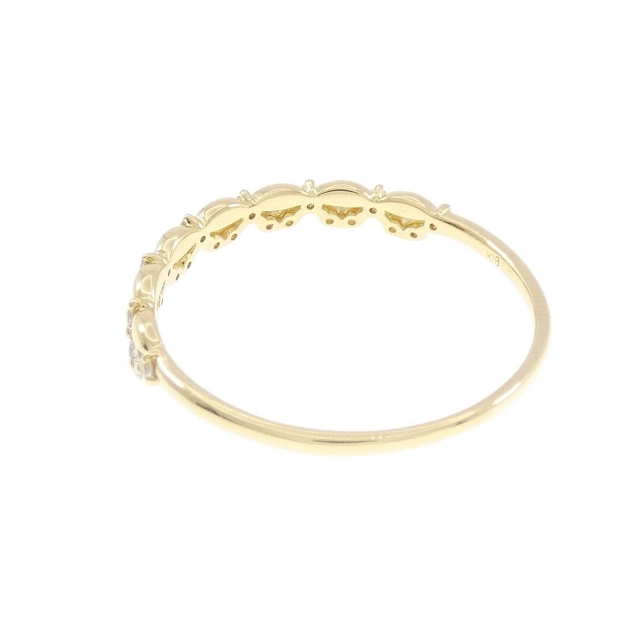 K18YG ダイヤモンド リング 0.11CT