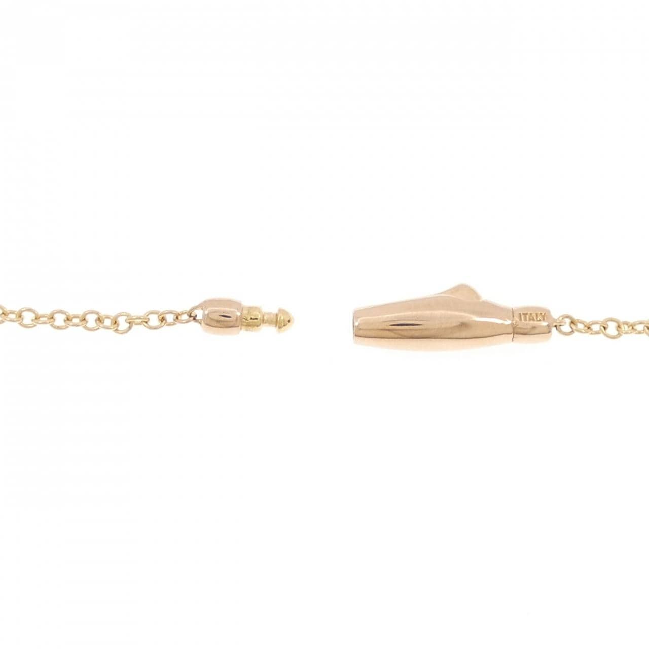 750YG サファイヤ ネックレス 0.85CT