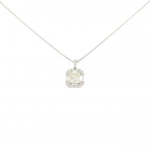 【新品】PT ダイヤモンド ネックレス 1.009CT VLY SI2 ファンシーカット
