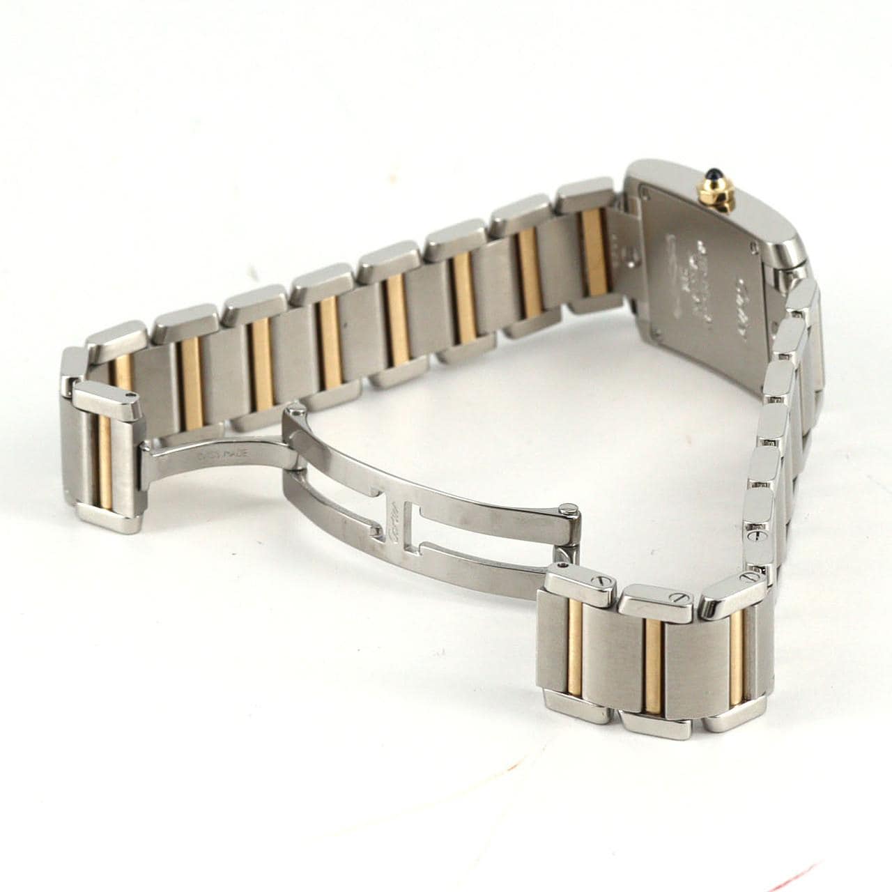 カルティエ タンクフランセーズSM コンビ W51007Q4 SSxYG クォーツ