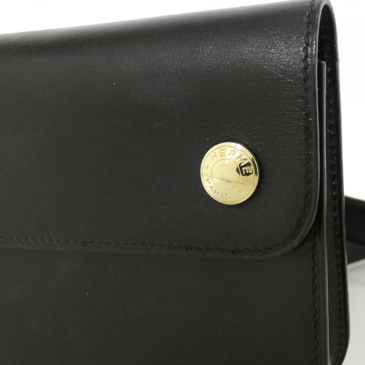 【ヴィンテージ】エルメス ポシェット グリーン ウエストバッグ