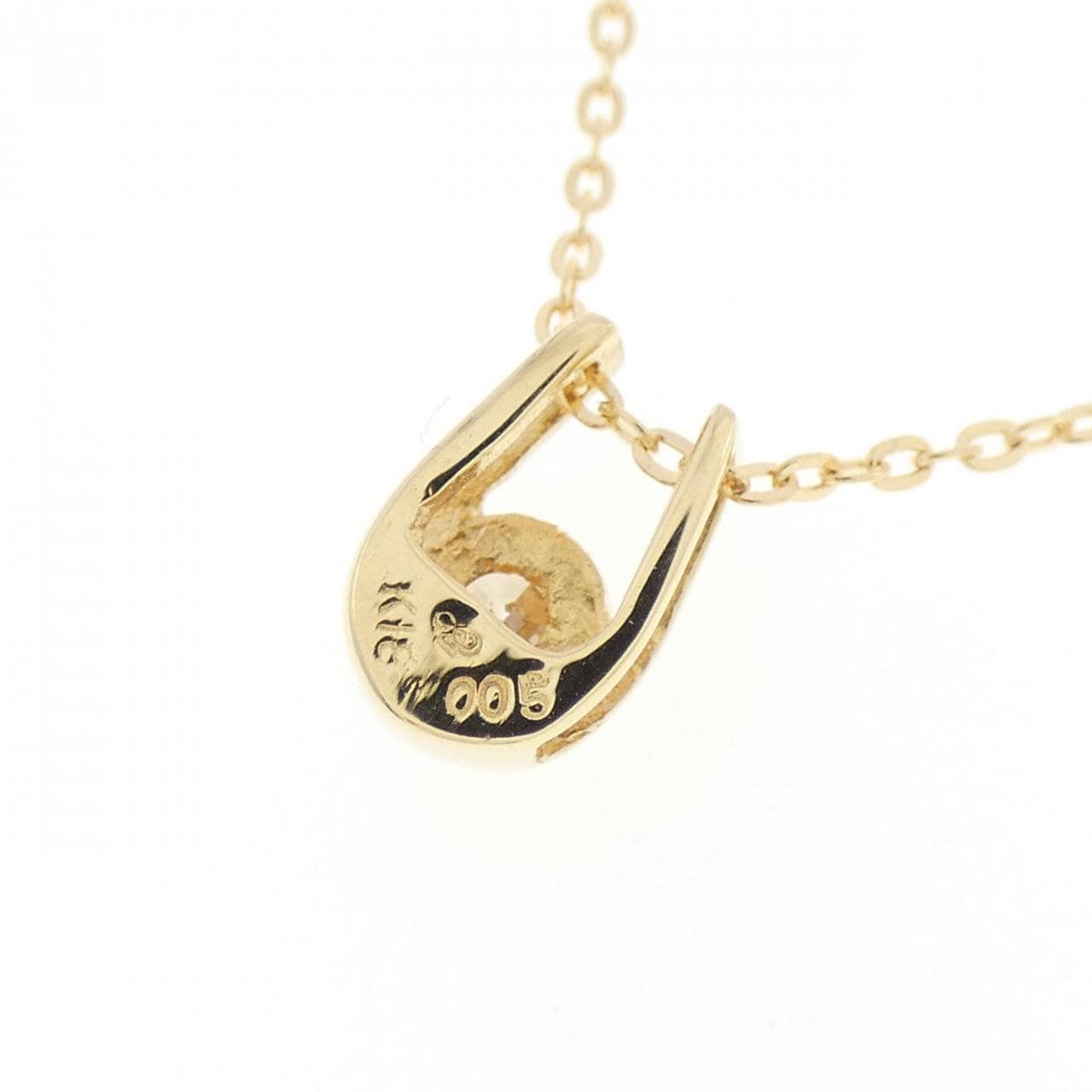 K18YG ダイヤモンド ネックレス 0.05CT