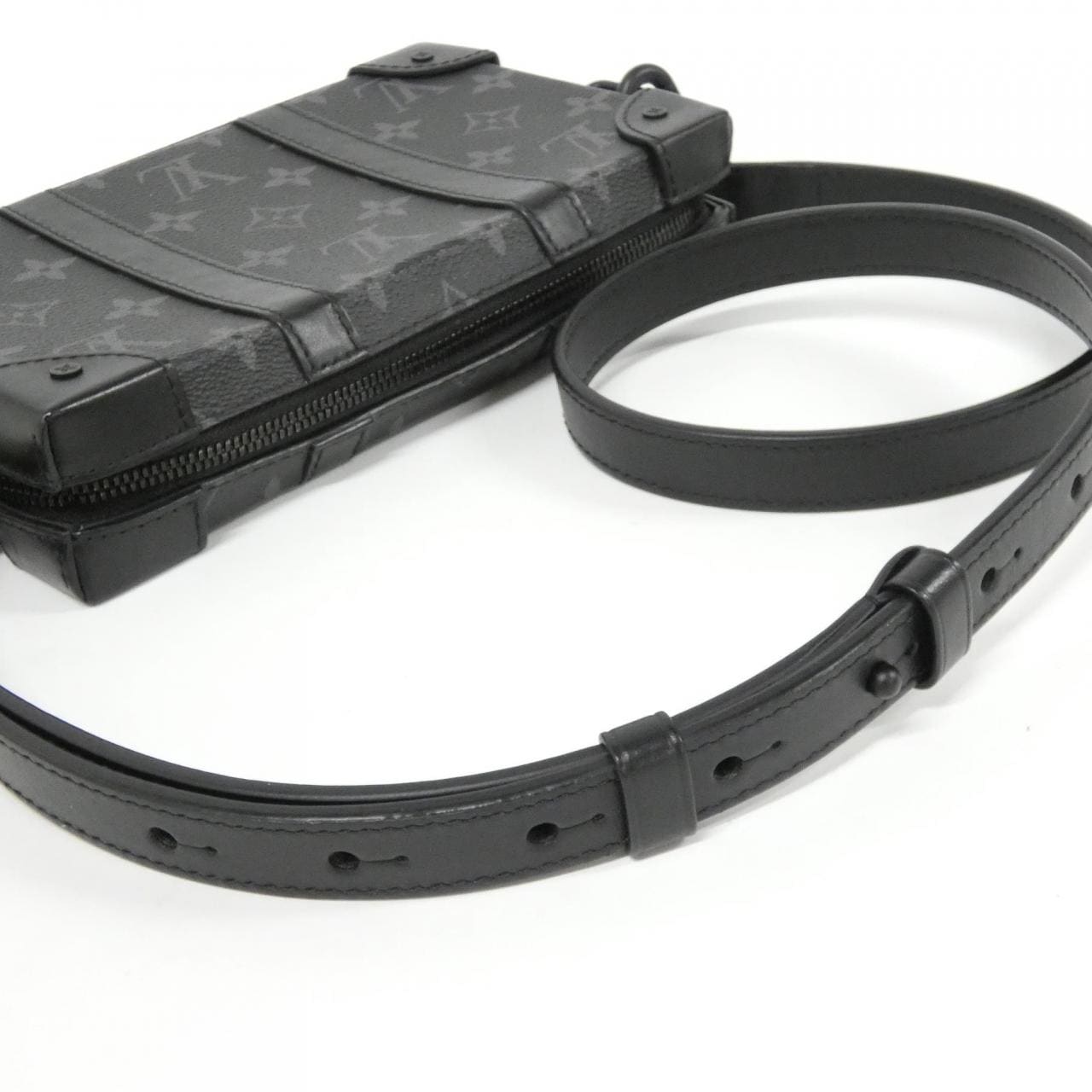 ルイヴィトン モノグラム エクリプス ソフトトランク ウォレット M69838 ショルダーバッグ