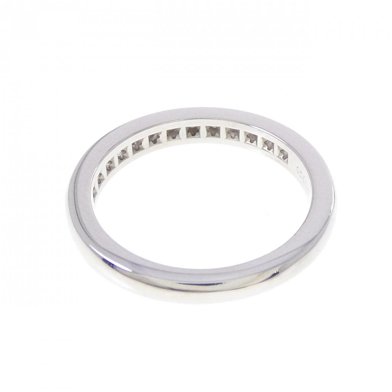 ティファニー ハーフサークル チャネルセッティング リング