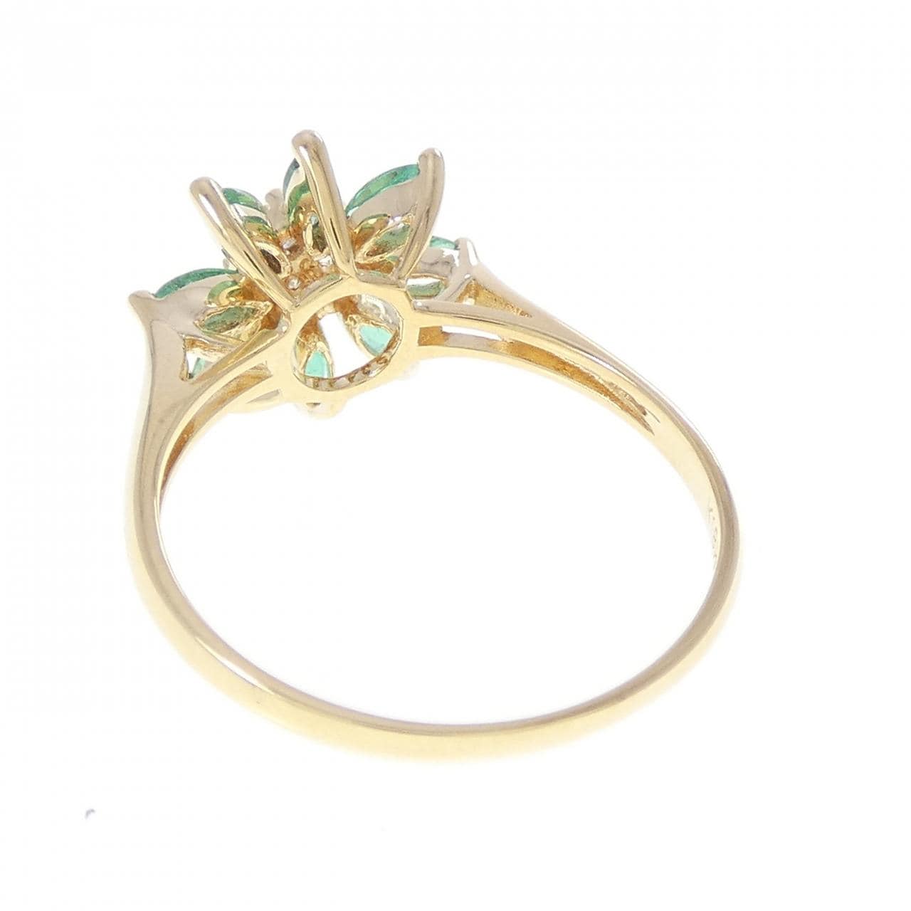 ポンテヴェキオ エメラルド リング 0.43CT