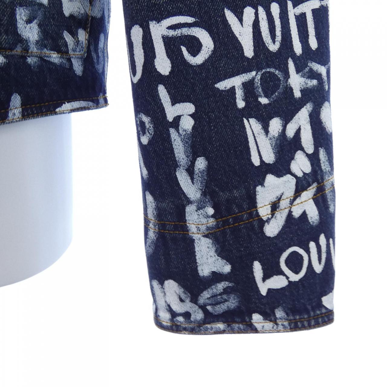 ルイヴィトン LOUIS VUITTON デニム カラーレスジャケット NIGO HTA65WXRZ ジャケット