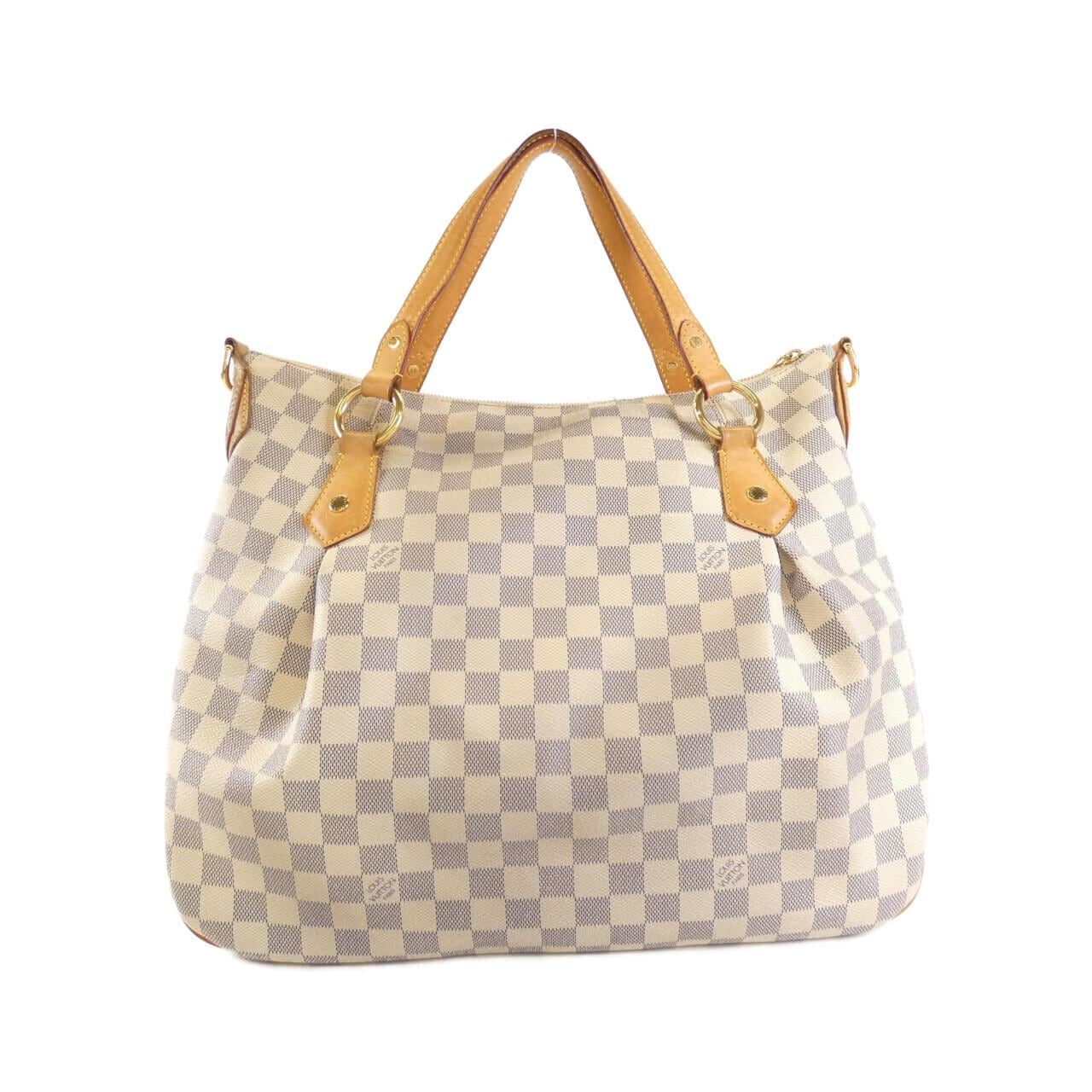 LOUIS VUITTON Damier Azur Evora MM N41133 Shoulder Bag