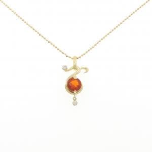 K18YG オパール ネックレス 0.82CT