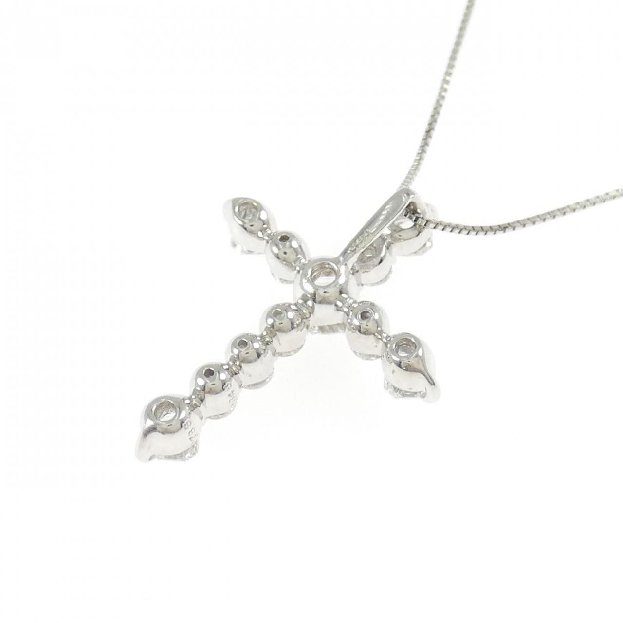 PT900/PT850 ダイヤモンド ネックレス 0.733CT