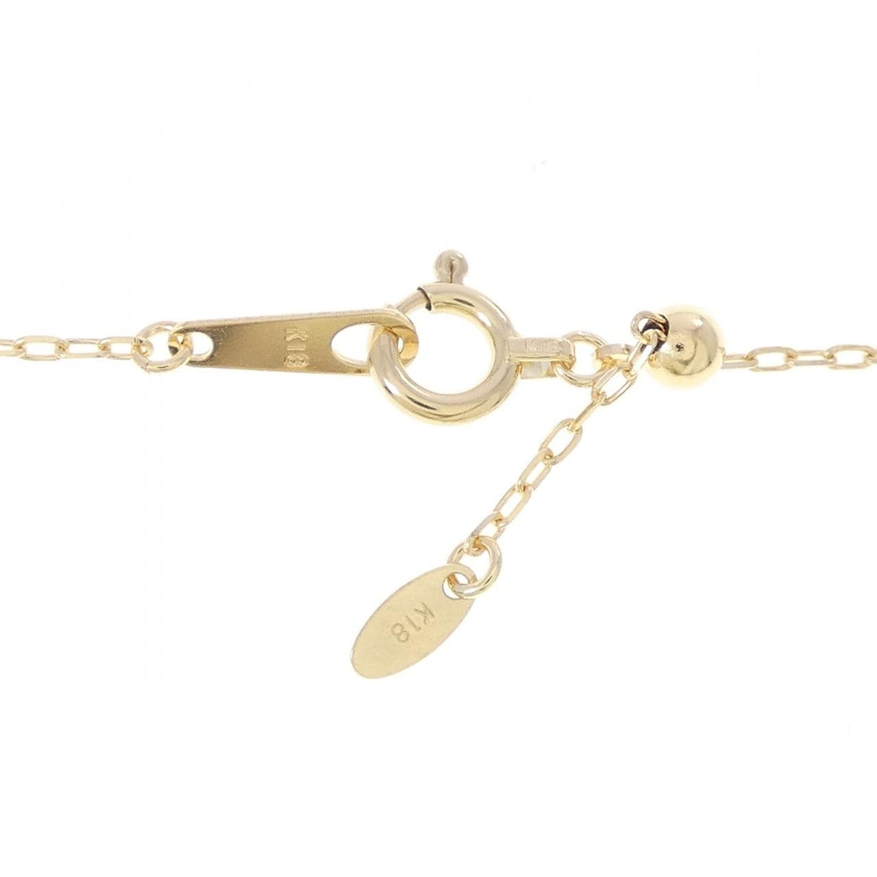 K18YG ルビー ネックレス 0.23CT
