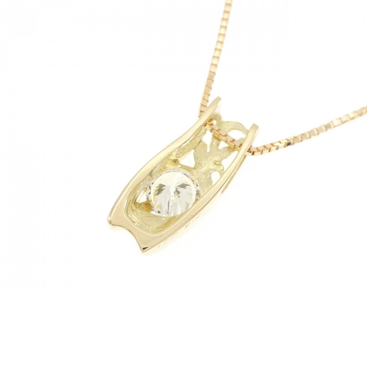 K18YG ダイヤモンド ネックレス 0.31CT