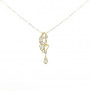 K18YG ダイヤモンド ネックレス 0.30CT