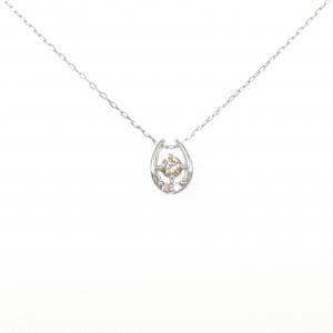 PT900 ダイヤモンド ネックレス 0.10CT