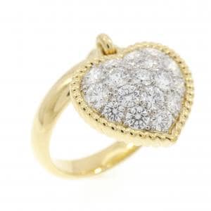 ギメル ダイヤモンド リング 0.887CT