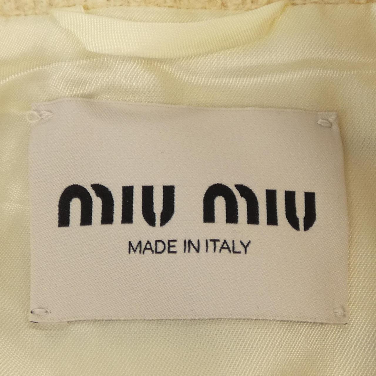 ミュウミュウ MIU MIU MIU MIU ロゴ MH1914 SOOO 14HO ジャケット