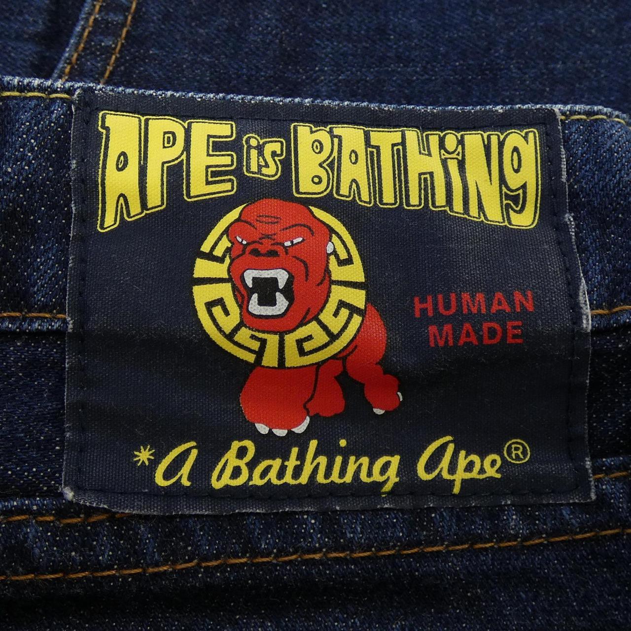 アベイシングエイプ A BATHING APE ジーンズ