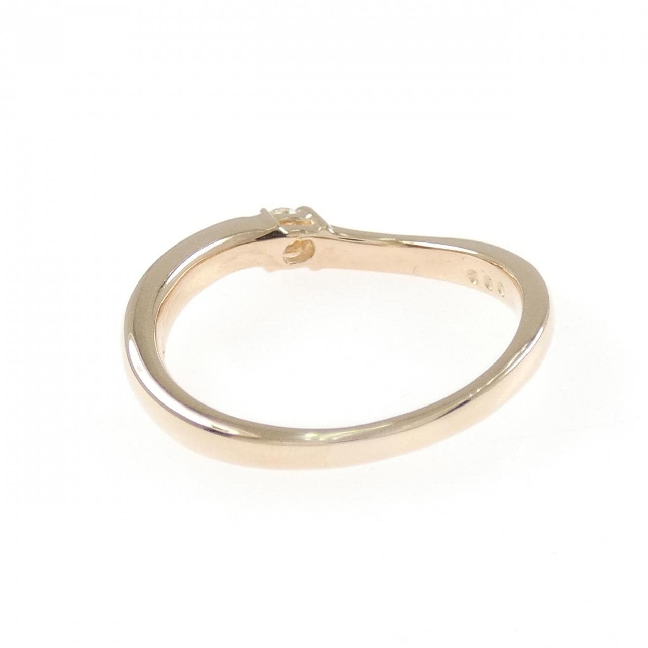 K18PG ダイヤモンド リング 0.08CT