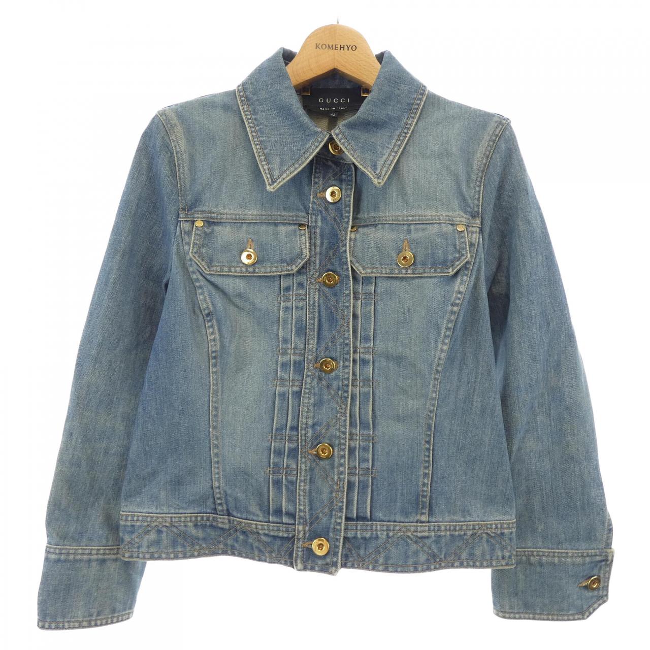 【ヴィンテージ】グッチ GUCCI 125084.ZL069 デニムジャケット