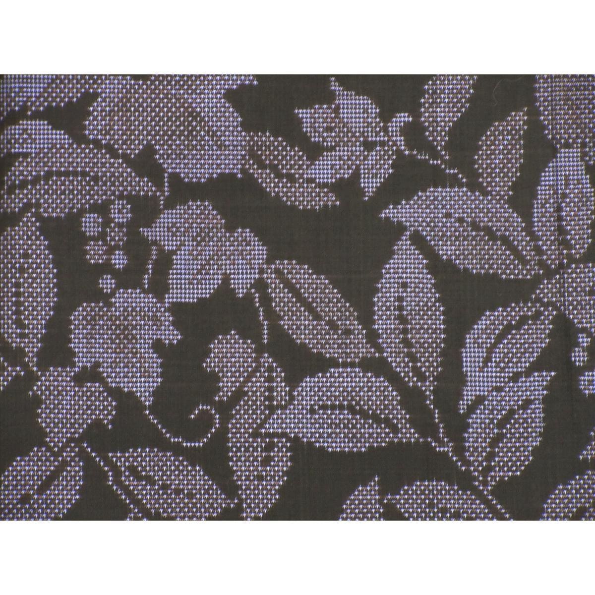 【未使用品】紬【本場奄美大島紬】七マルキ　証紙付