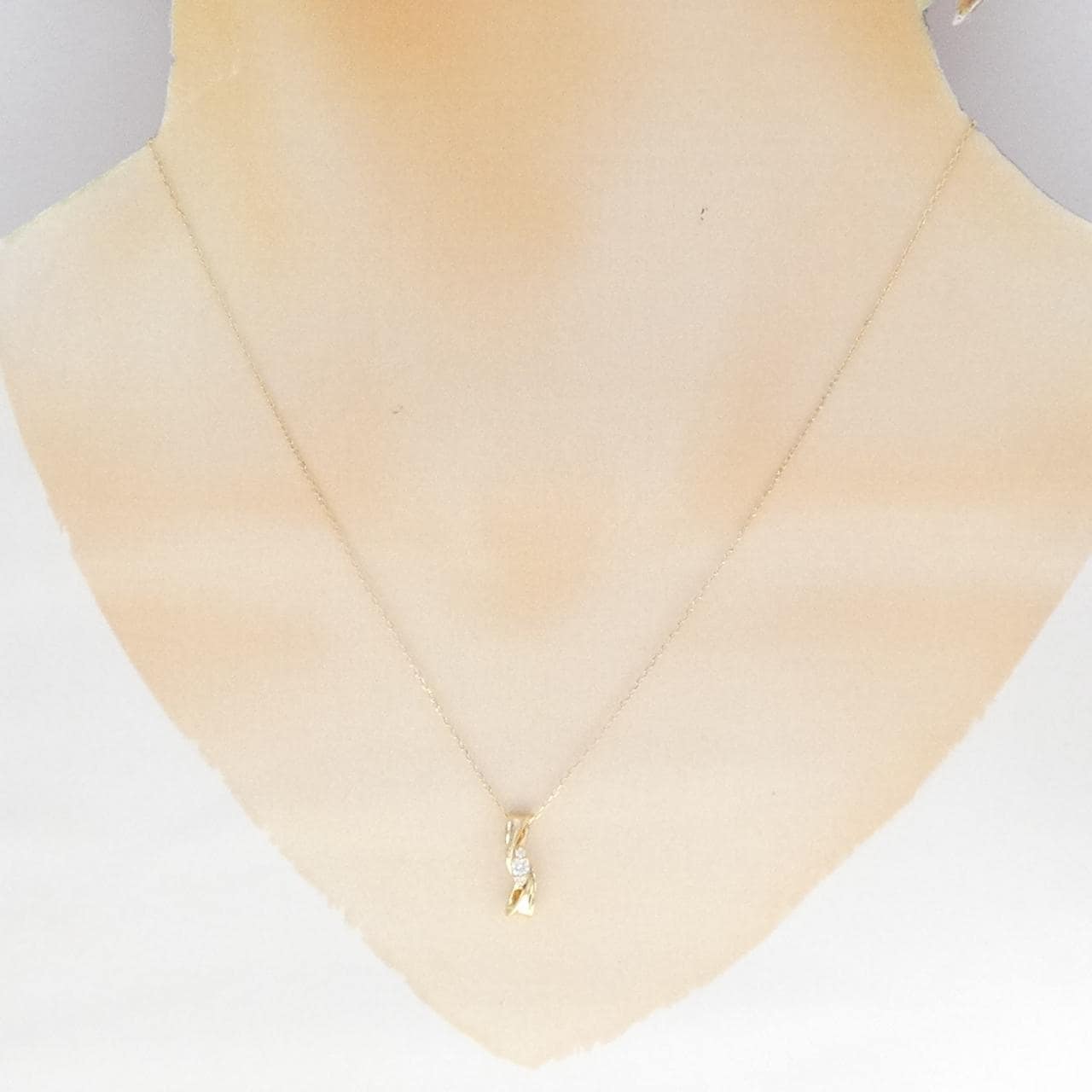 K18YG ダイヤモンド ネックレス