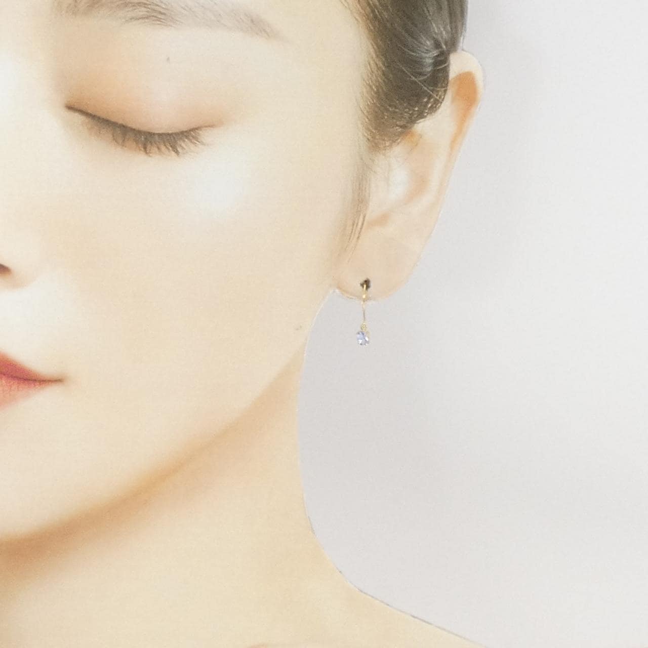 K18YG タンザナイト ピアス