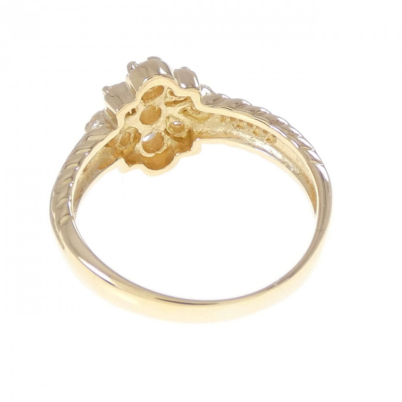 K18YG ダイヤモンド リング 0.30CT