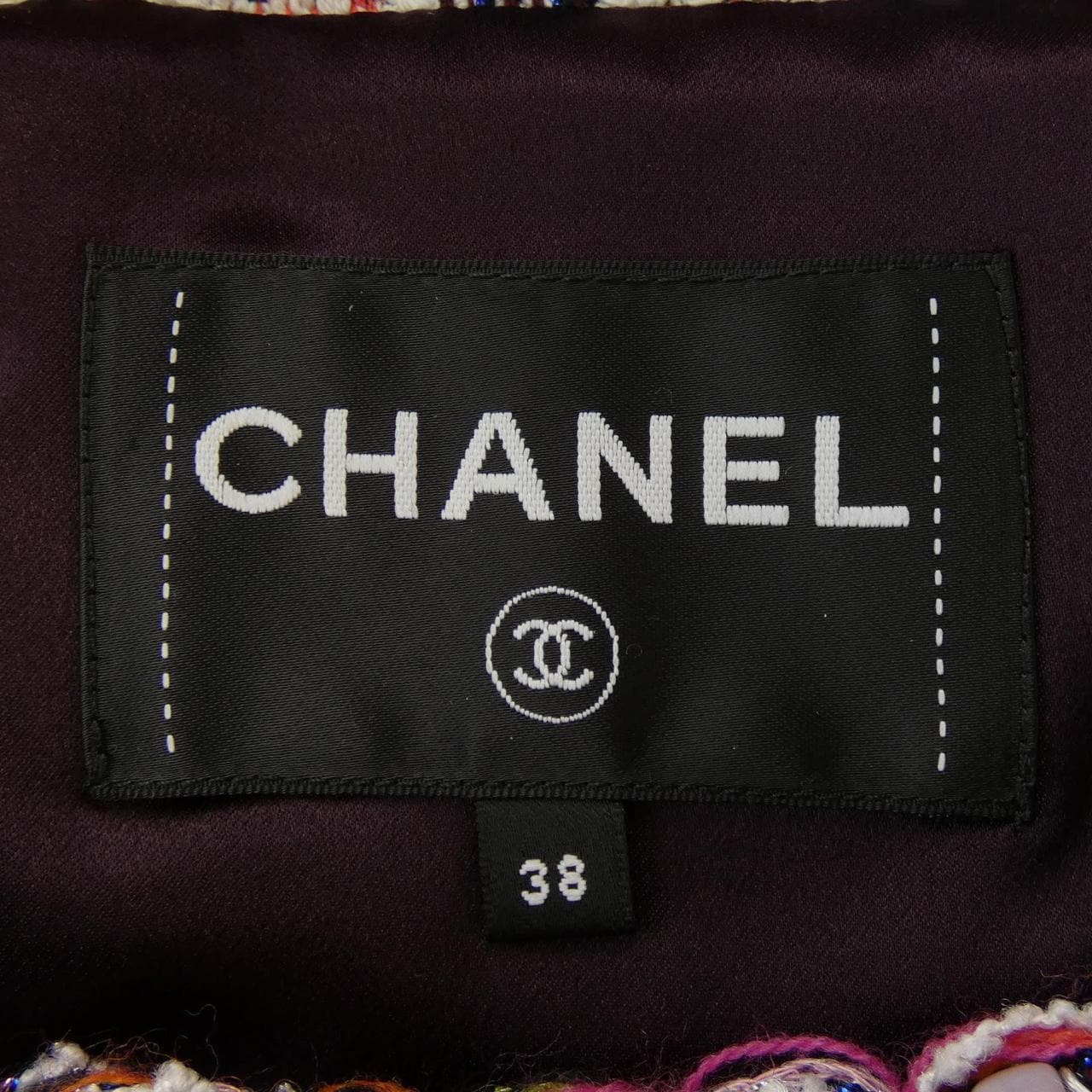 シャネル CHANEL ノーカラージャケット