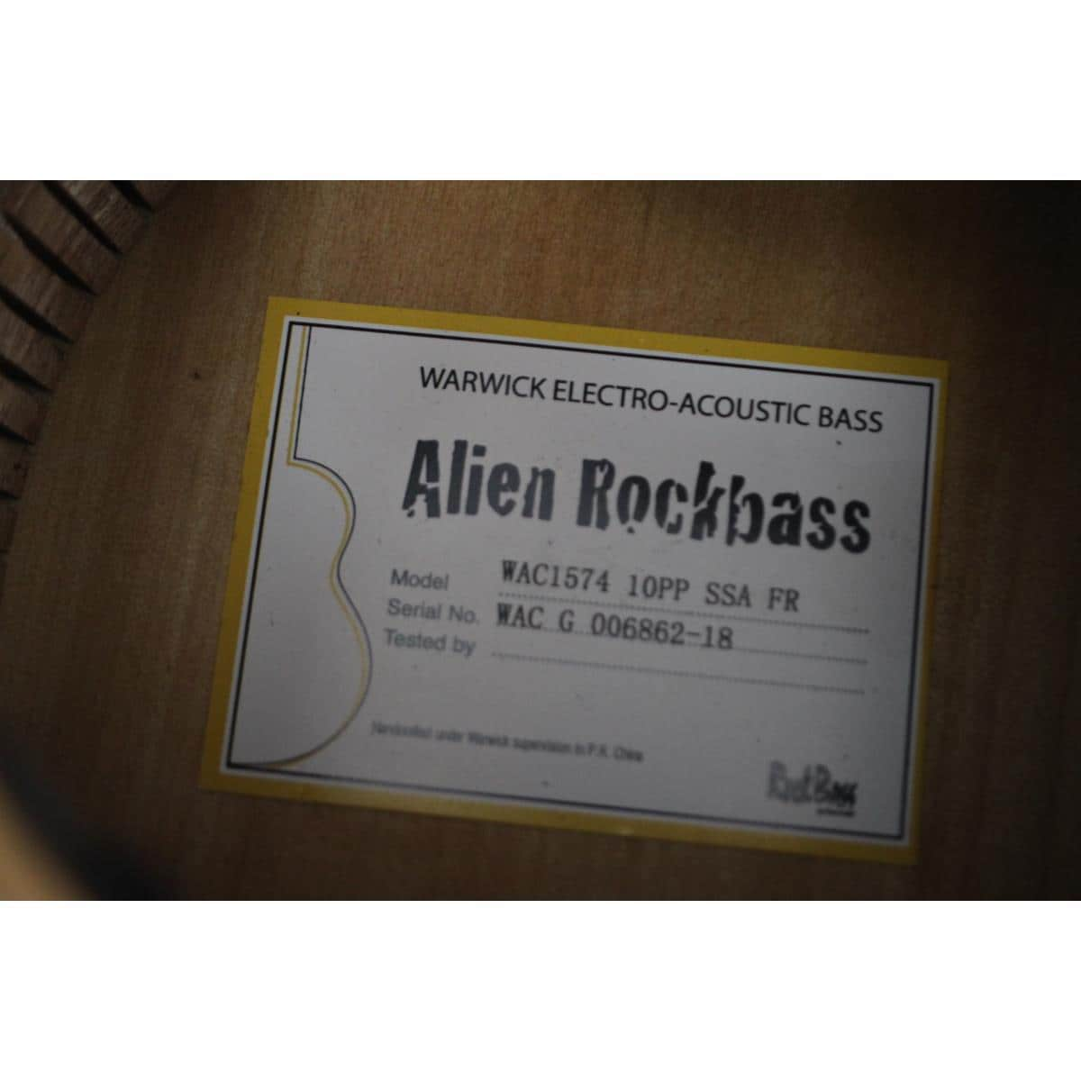 WARWICK RB ALIEN STANDARD 4