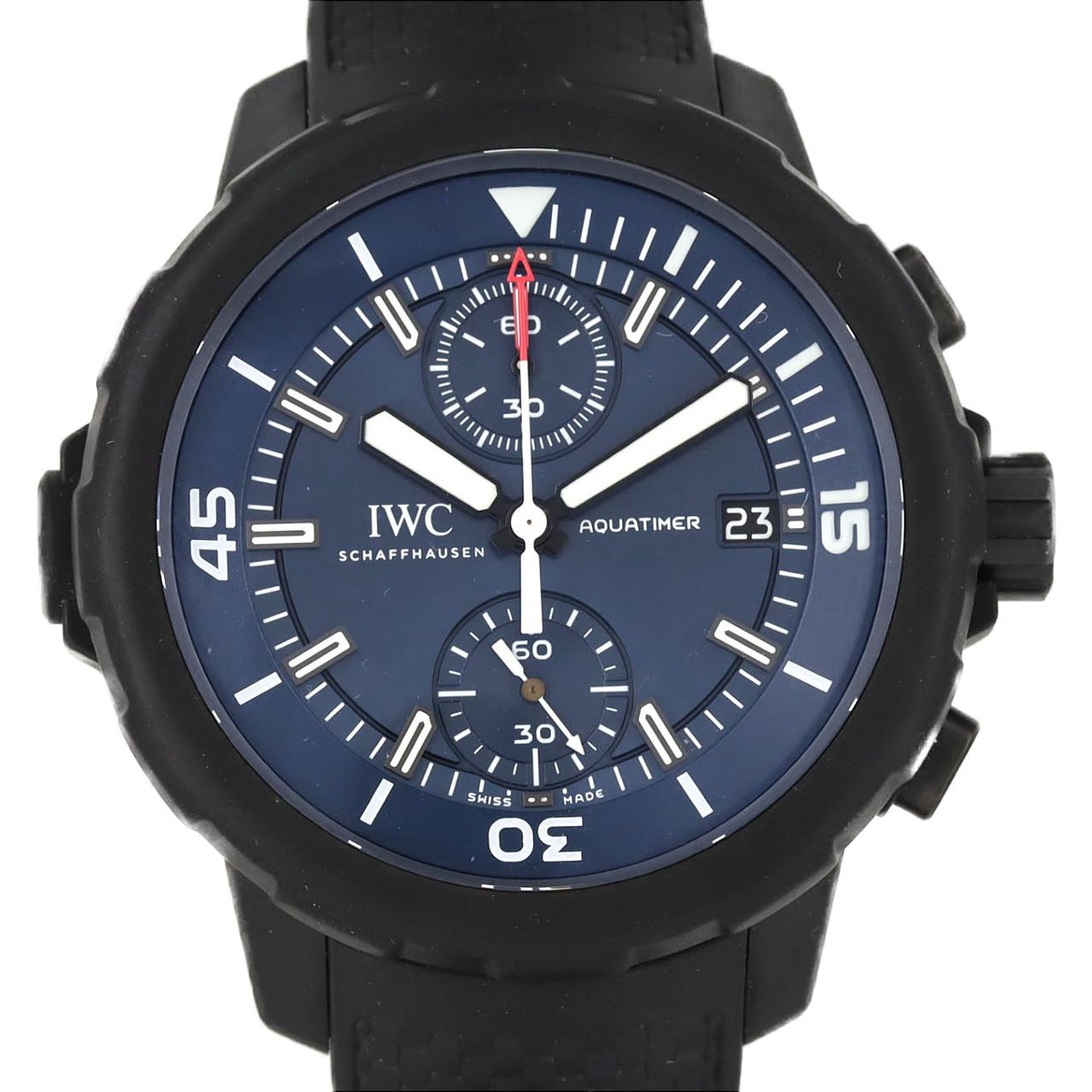 【ノーメンテナンス還元価格】IWC アクアタイマークロノグラフ ローレウススポーツフォーグッド" LTD" IW379507 SSxラバー 自動巻