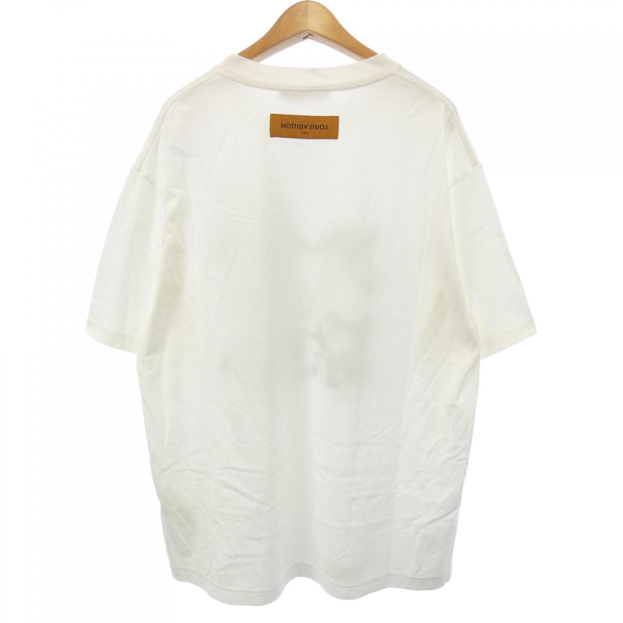 ルイヴィトン LOUIS VUITTON プリンテッドコットンTシャツ HPY83WNPG Tシャツ