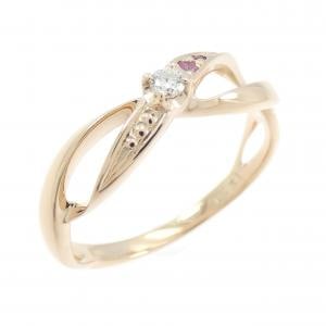 K10PG カラーストーン リング