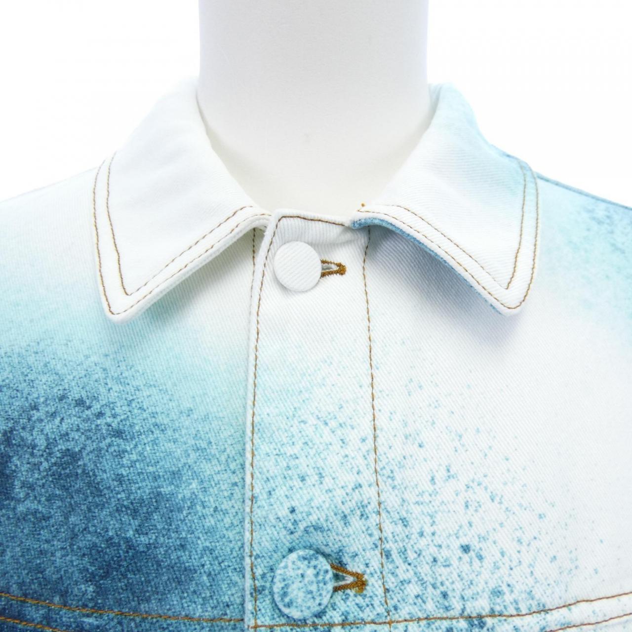 ルイヴィトン LOUIS VUITTON LVスプレーデニムジャケット HOA10WU14 デニムジャケット