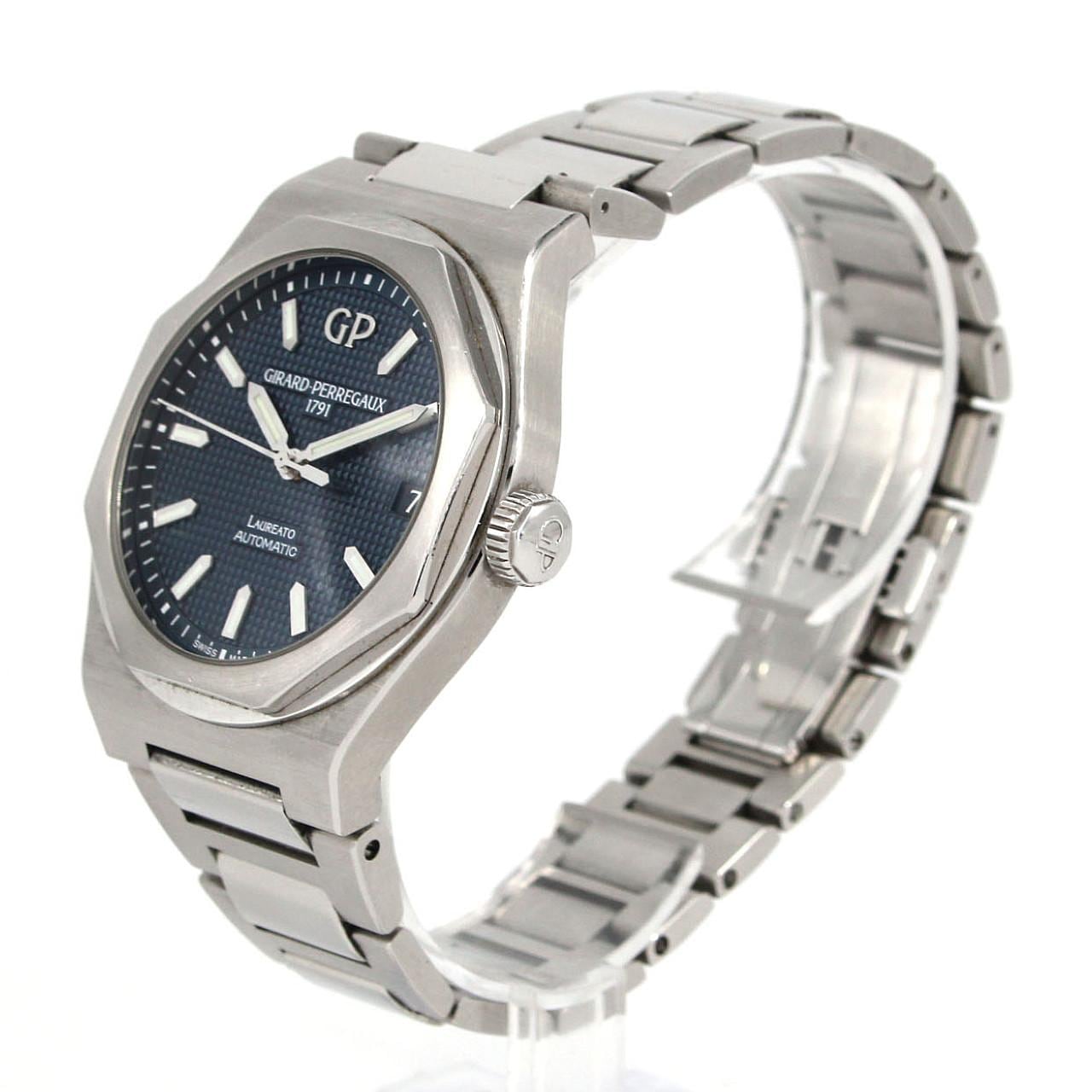 【ノーメンテナンス還元価格】ジラール･ペルゴ ロレアート 81010-11-431-11A SS 自動巻