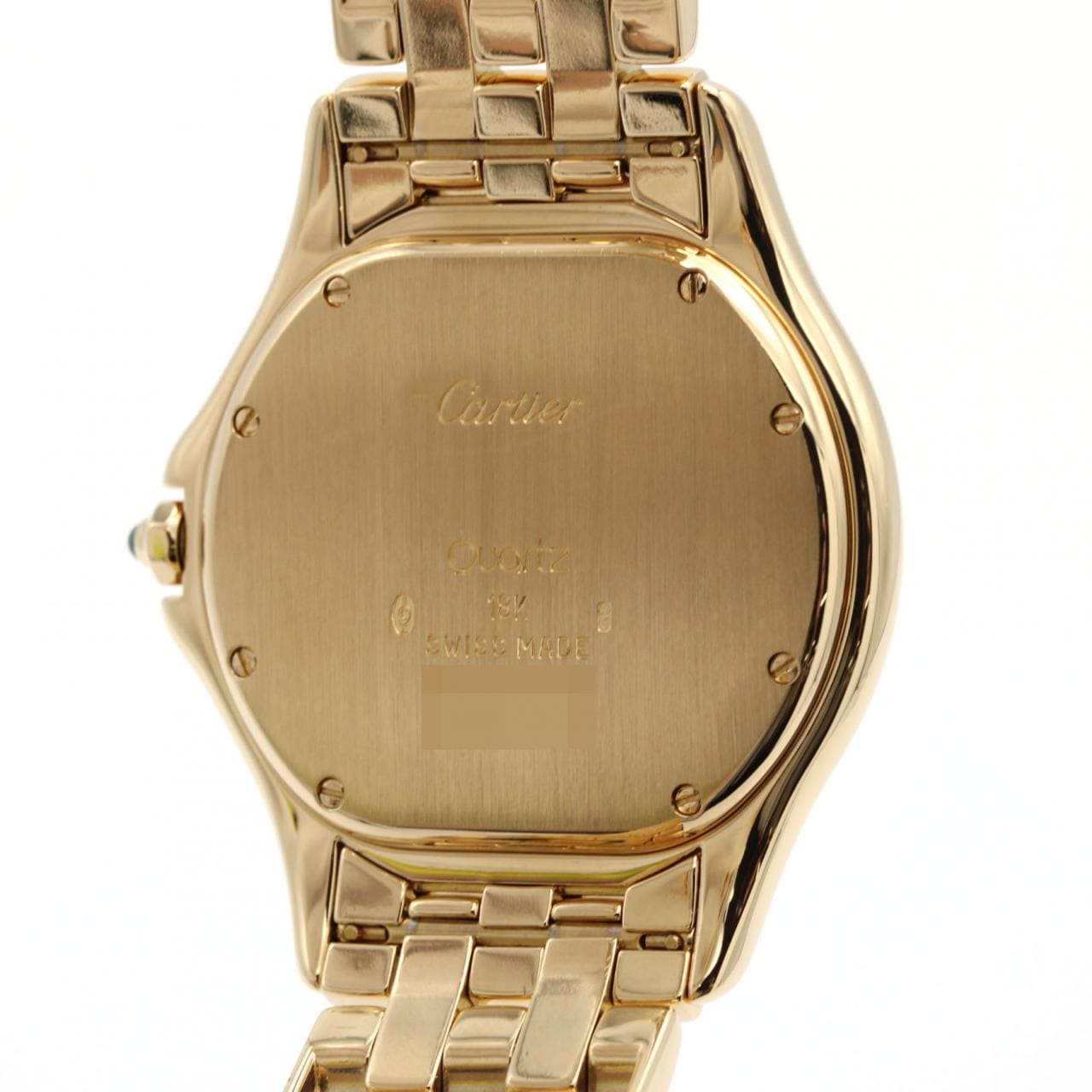 カルティエ パンテールクーガーLM YG W25013B9 YG クォーツ