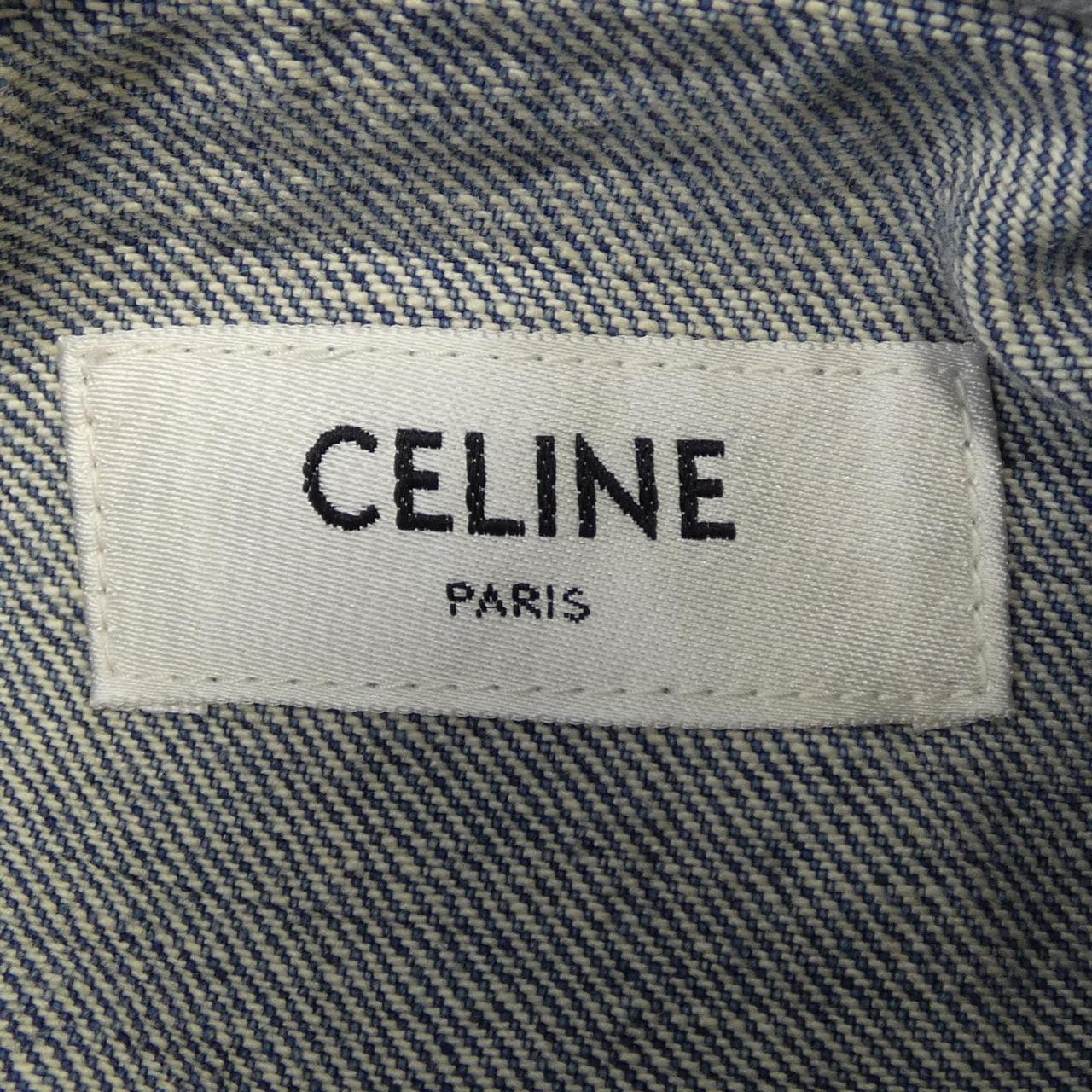 セリーヌ CELINE フード付きトラッカージャケット 2Q472930F デニムジャケット