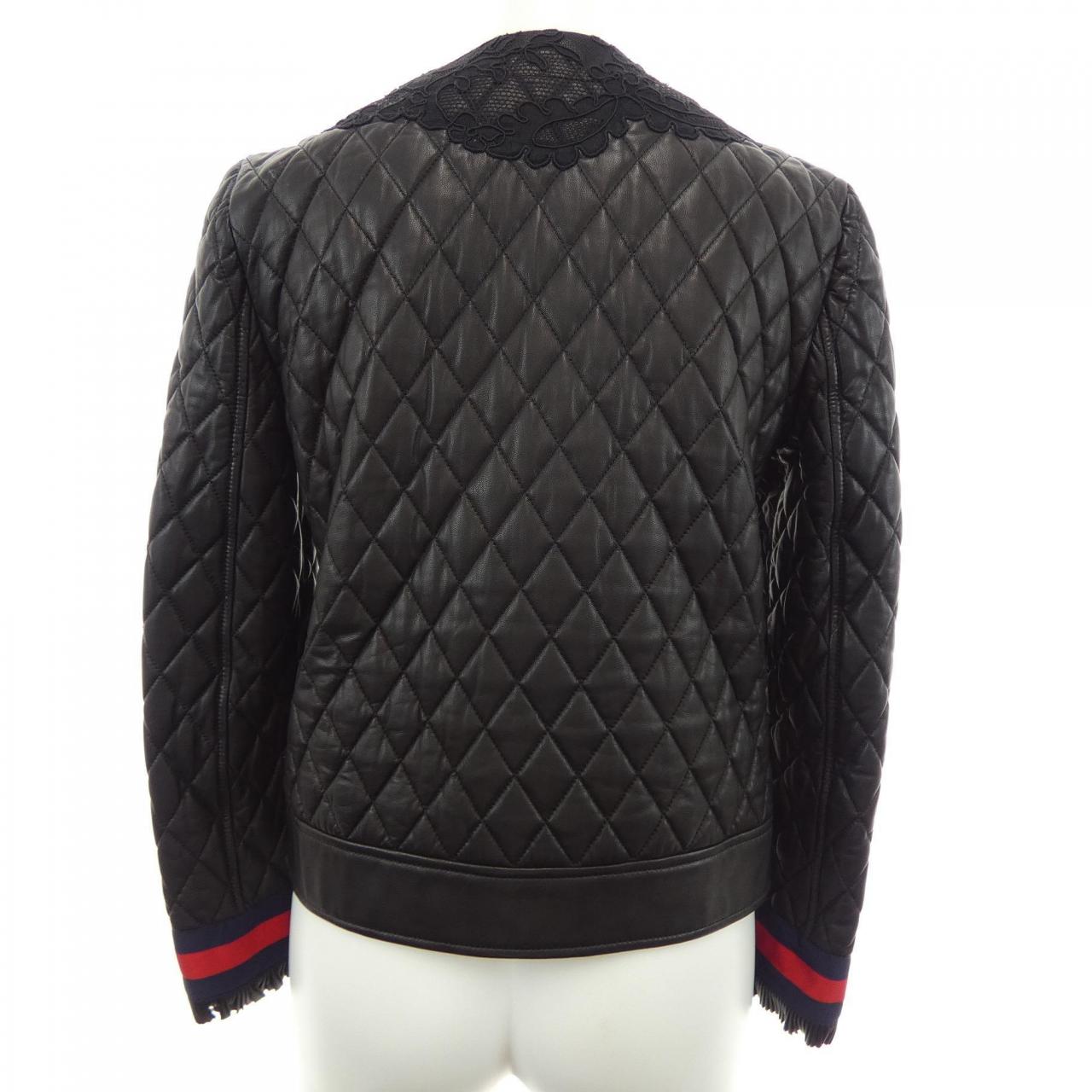 グッチ GUCCI 479045-XG461 レザージャケット