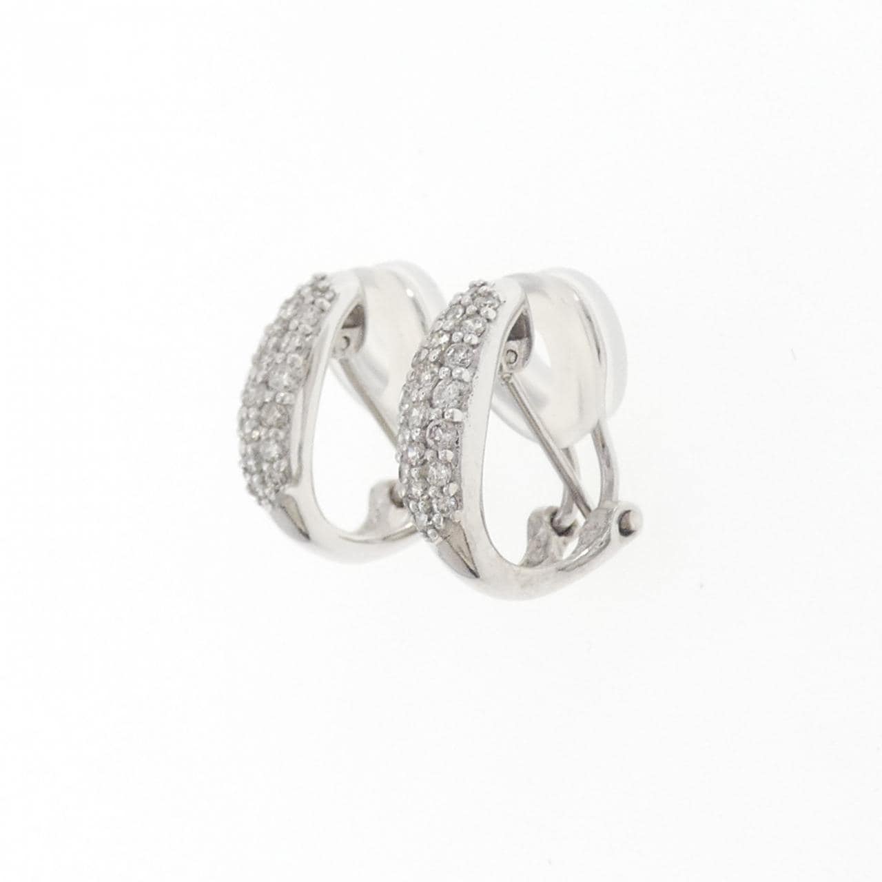 K18WG ダイヤモンド ピアス/イヤリング 0.50CT