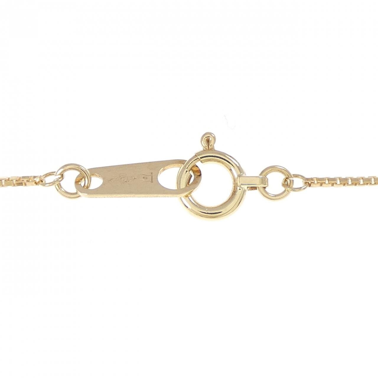 K18YG ダイヤモンド ネックレス 0.50CT