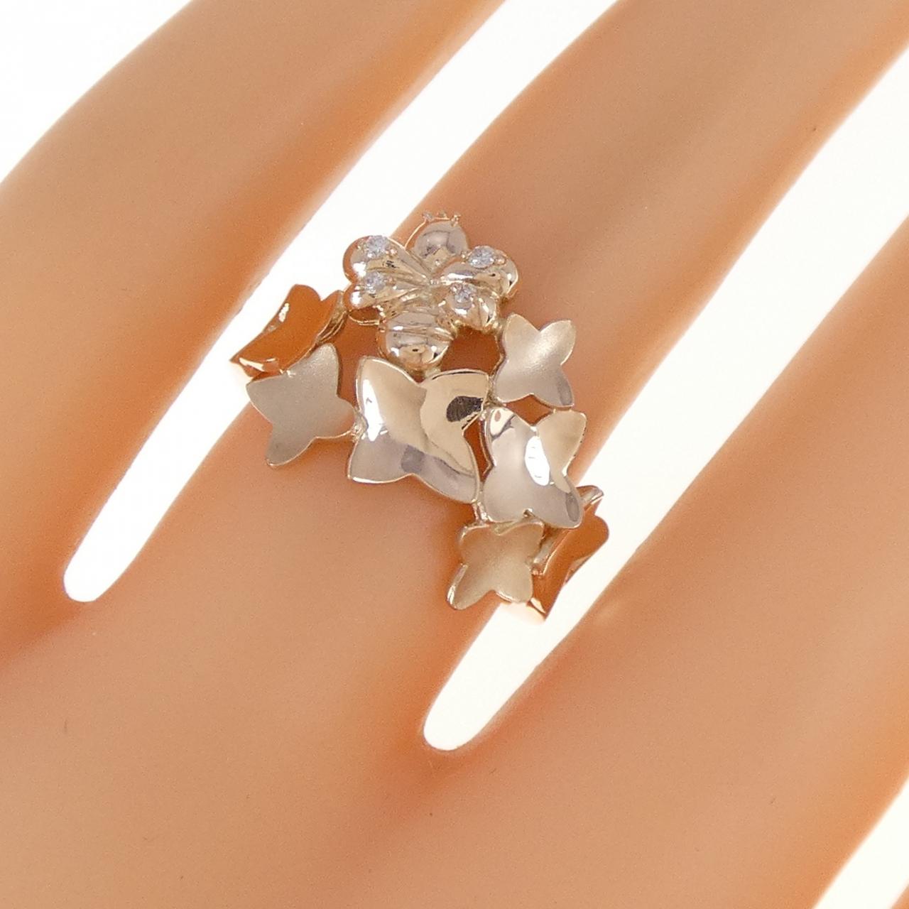 K10PG ダイヤモンド リング 0.02CT