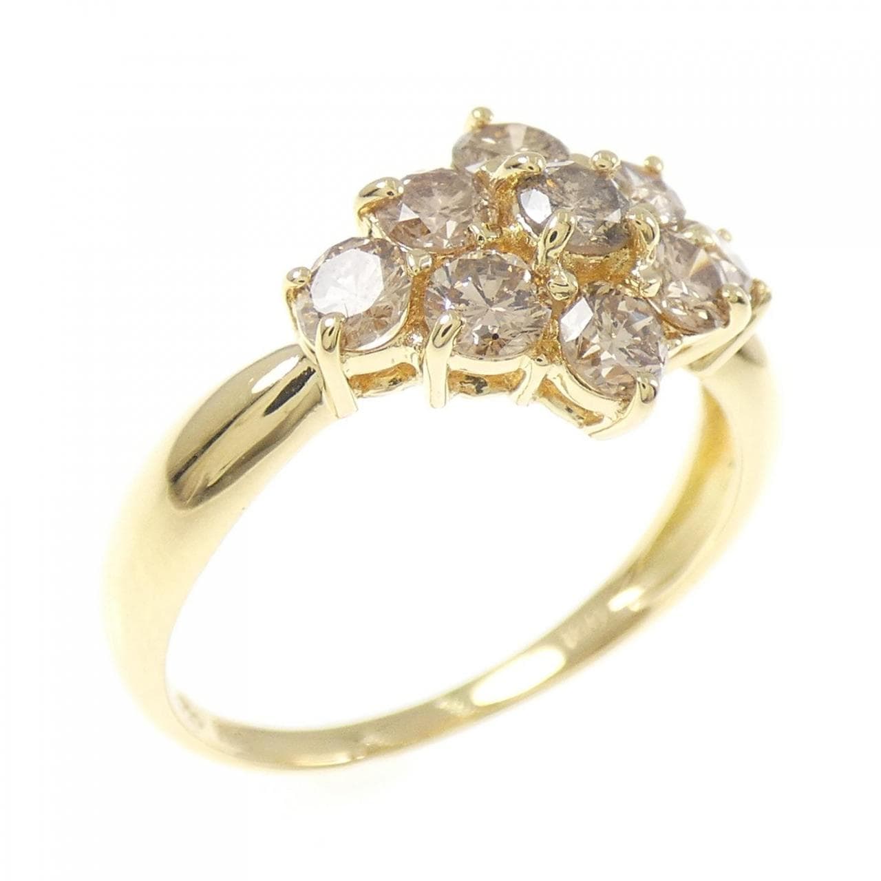 K18YG ダイヤモンド リング 1.00CT