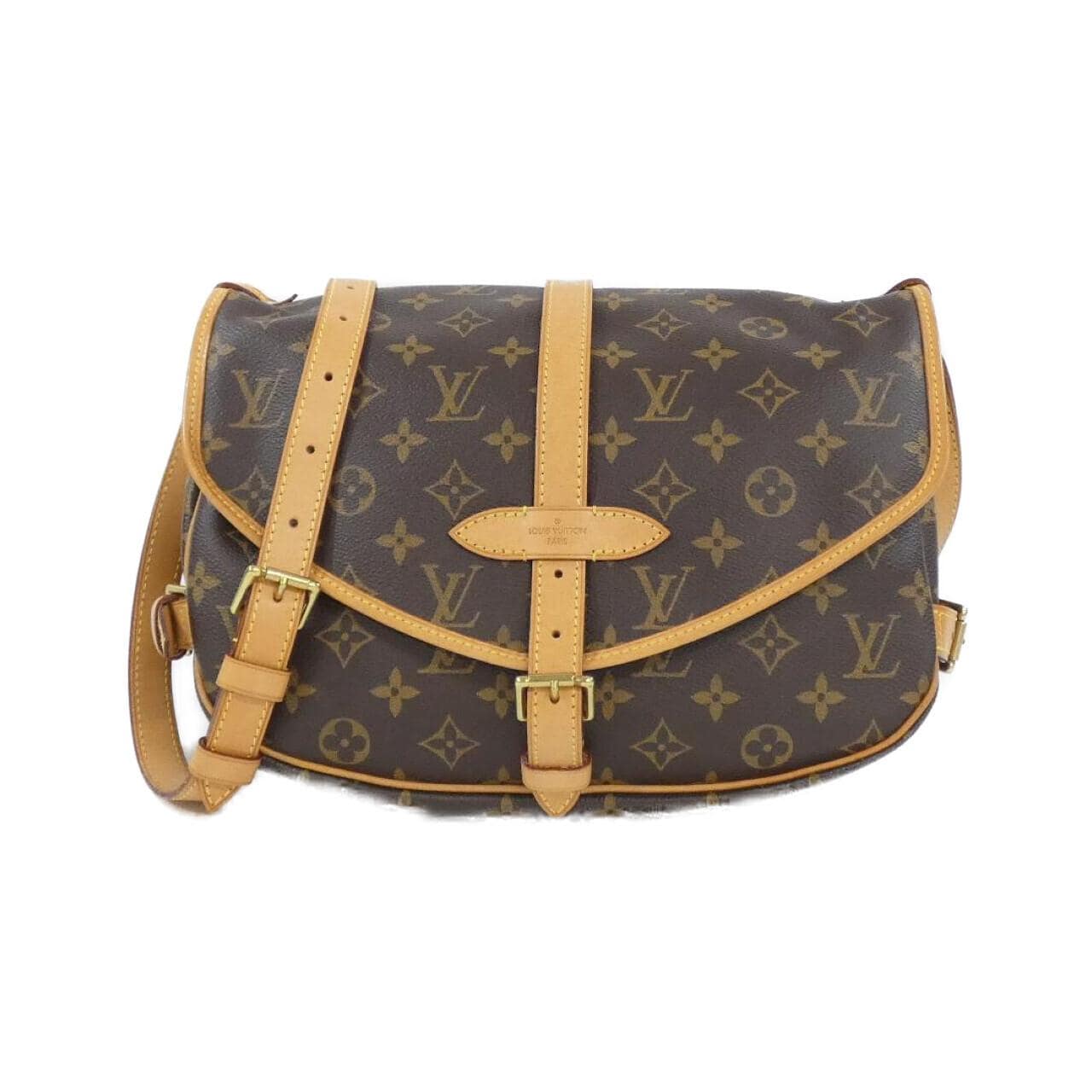 LOUIS VUITTON Monogram Saumur MM M40710 單肩包
