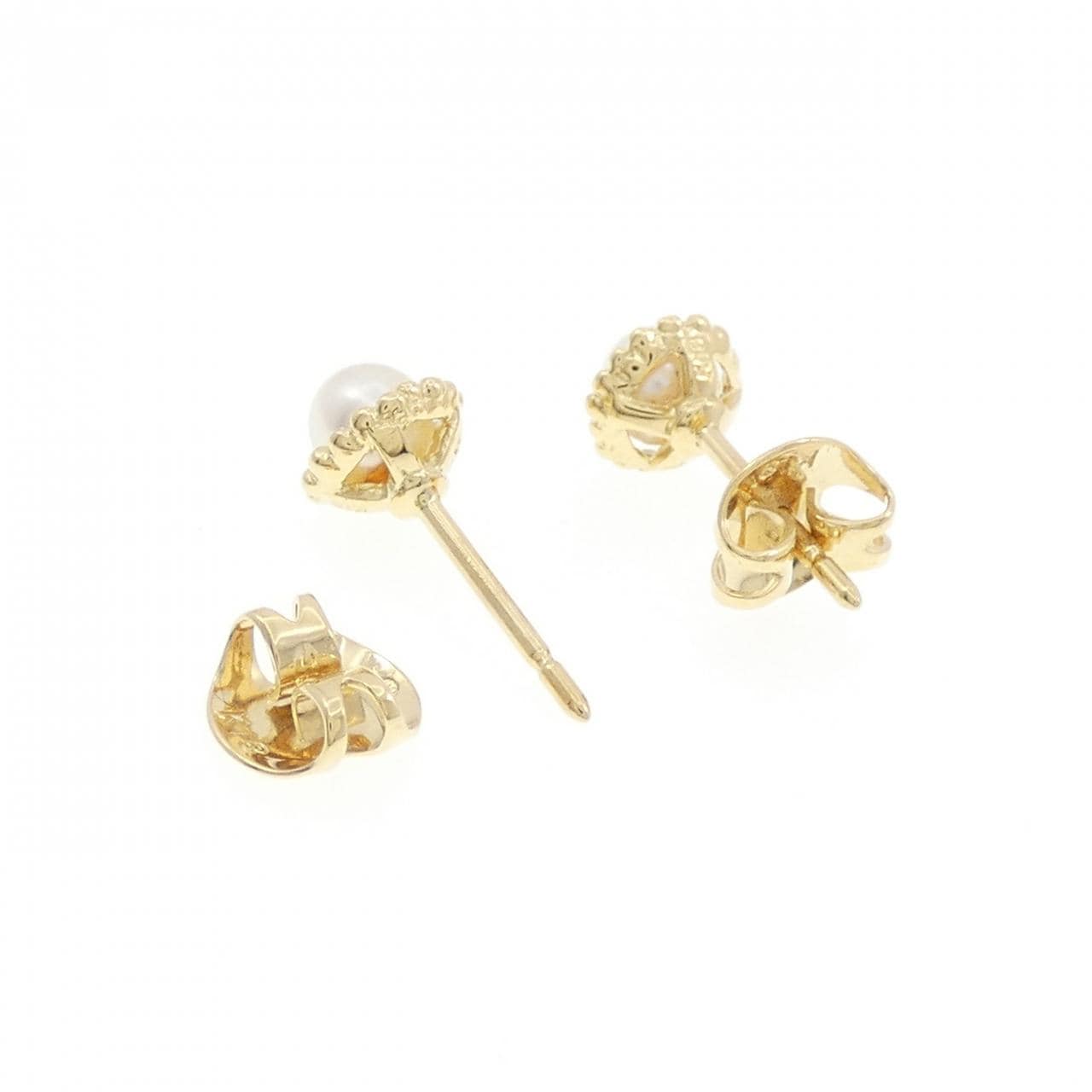 ミキモト アコヤパール ピアス 4mm