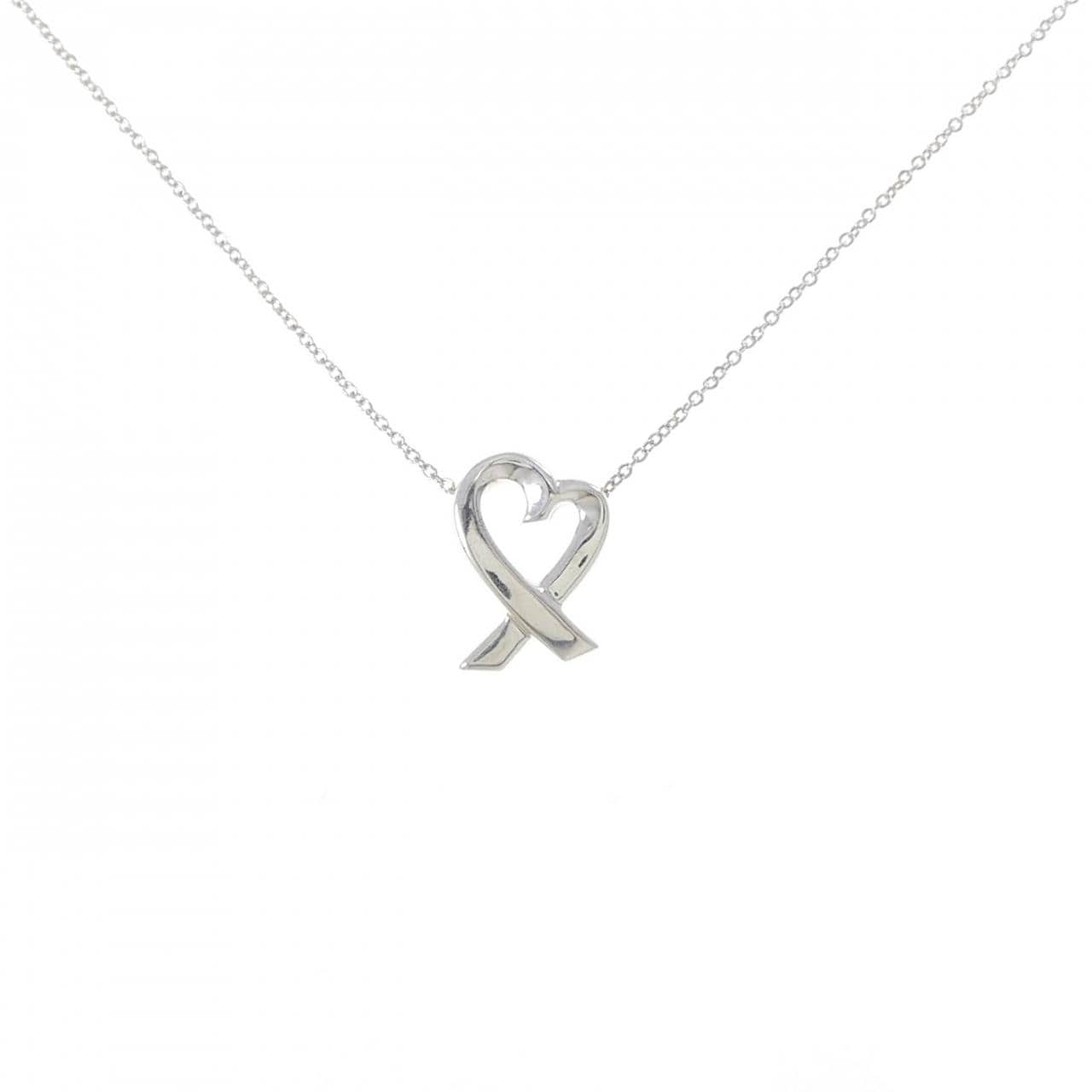 ティファニー ラビングハート スモール ネックレス